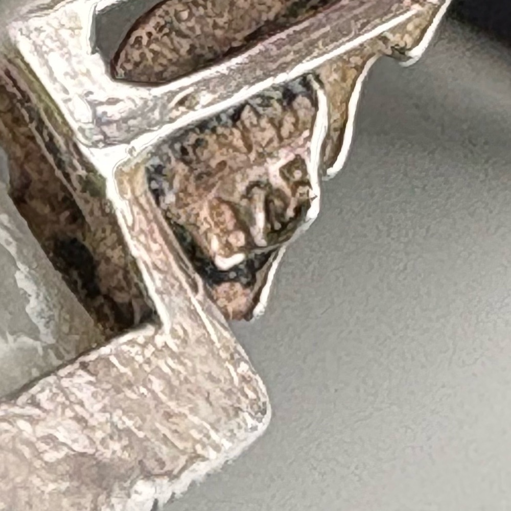 5 vintage sterling silver 925 ring bundle citrine amethyst mop crystal - Picture 12 of 15